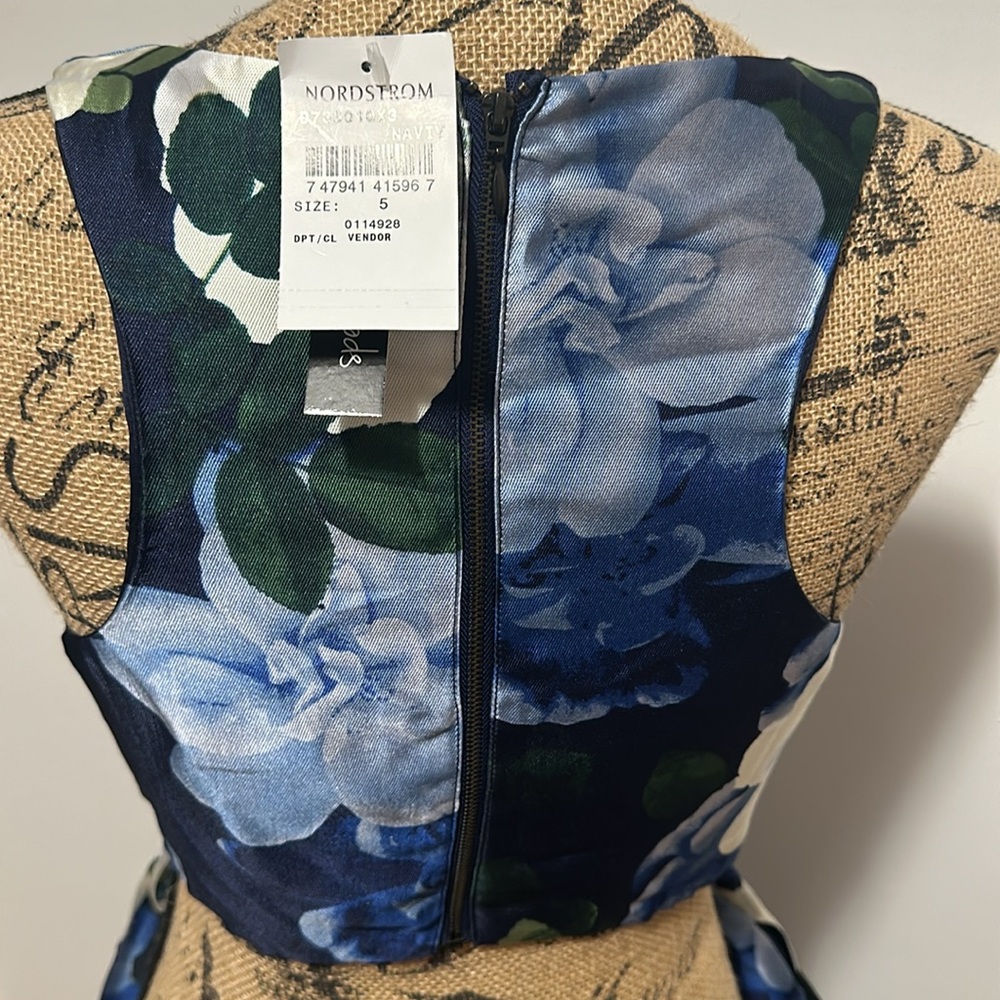 Speechless from Nordstrom size 5 NWT floral homecoming / mini dress - Picture 2 of 3